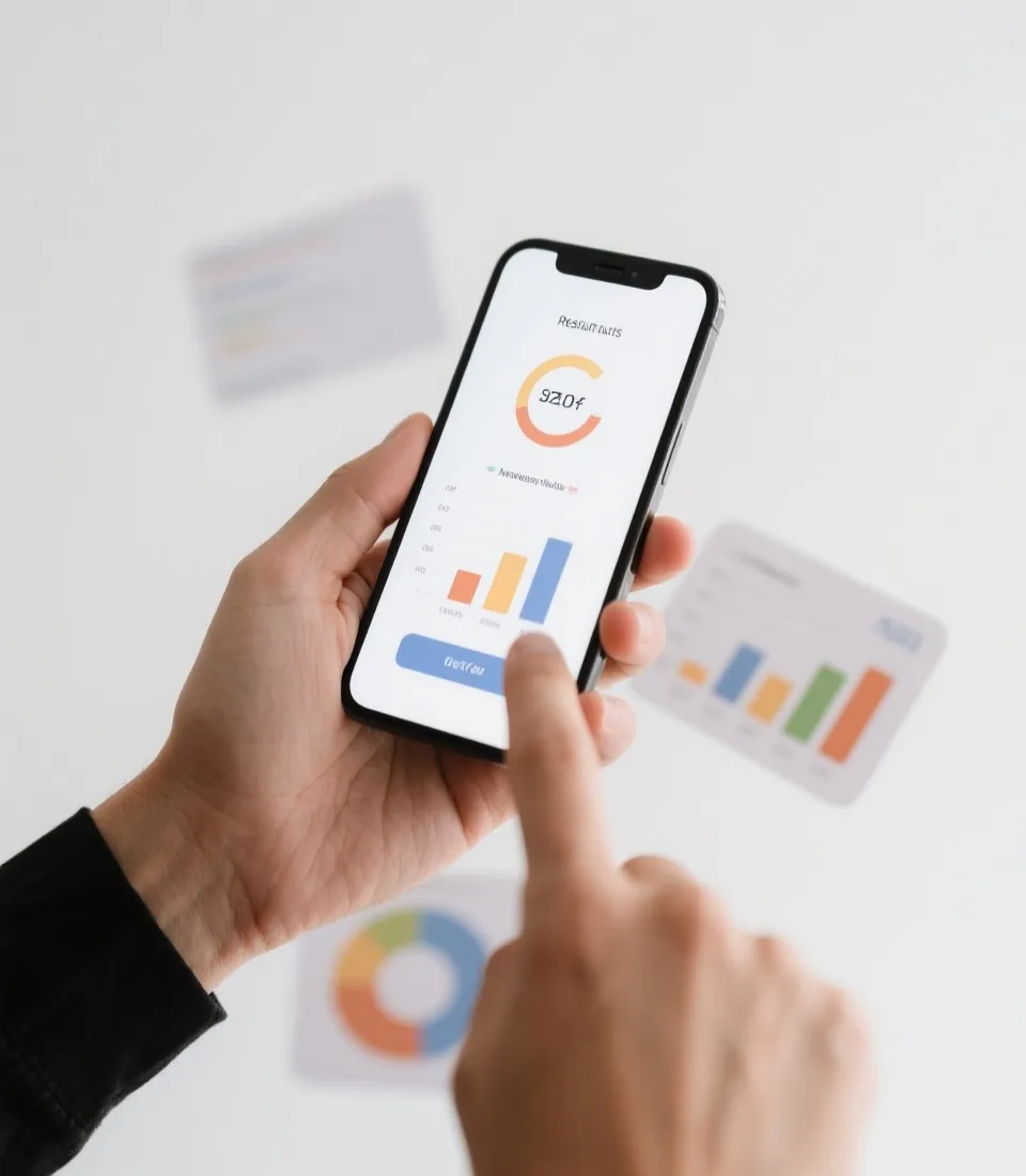 移动端查看开奖与走势